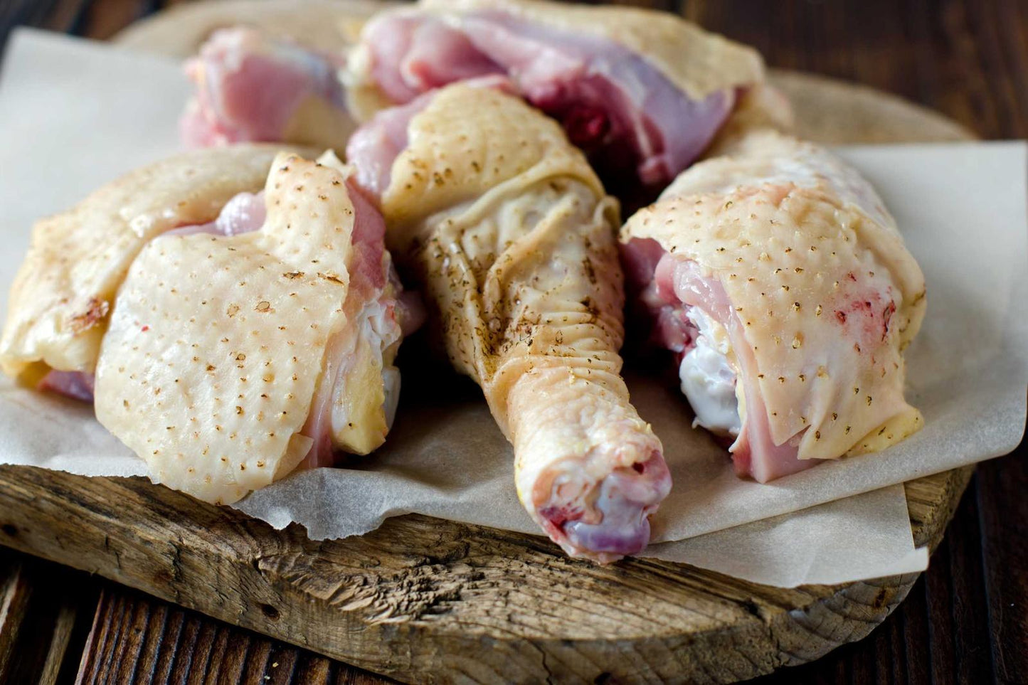 Glatt Kosher Whole Chicken Cut in 1/8 by Kosher Meat Store