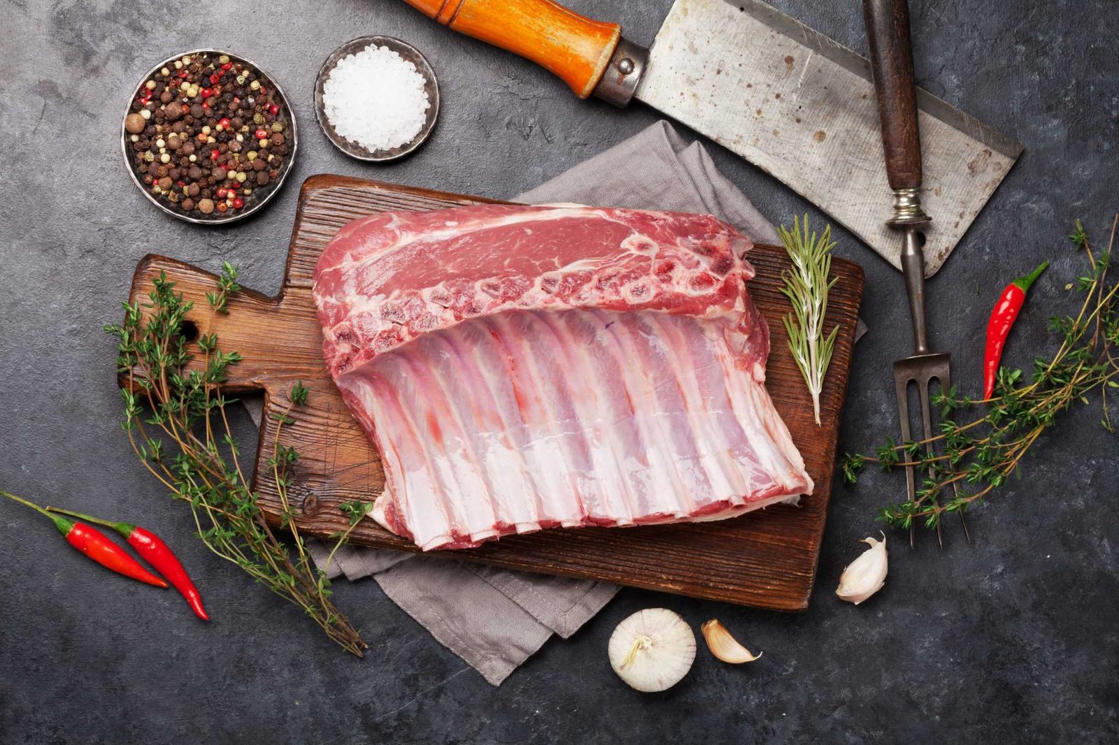 Glatt Kosher Lamb Rack by Kosher Meat Store