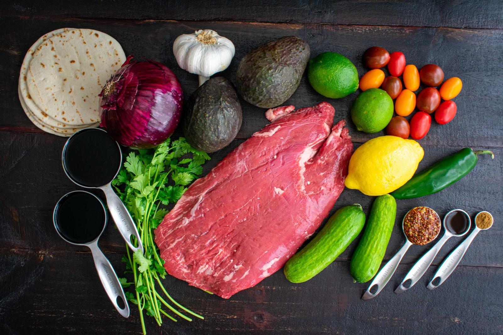 Glatt Kosher Grass Fed Beef London Broil by Kosher Meat Store