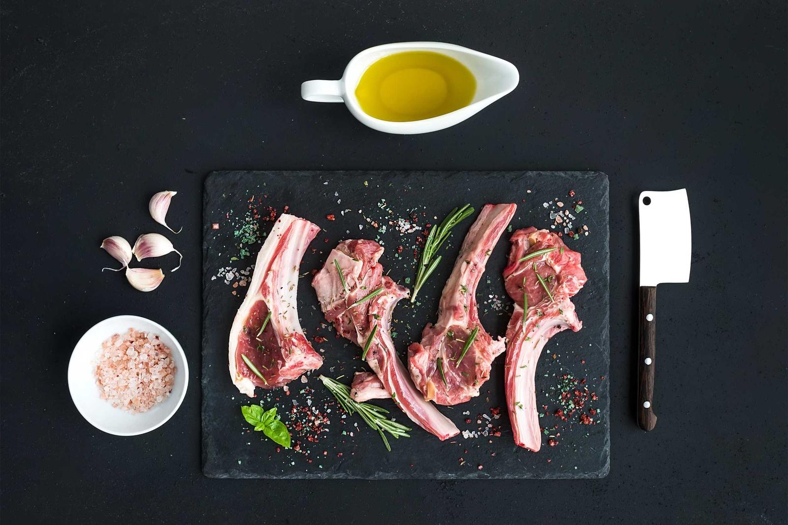 Glatt Kosher Veal Chops 1st Cut by Kosher Meat Store