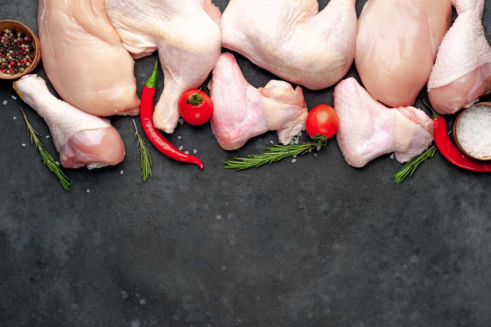 Glatt Kosher Whole Chicken Cut in 1/4 by Kosher Meat Store