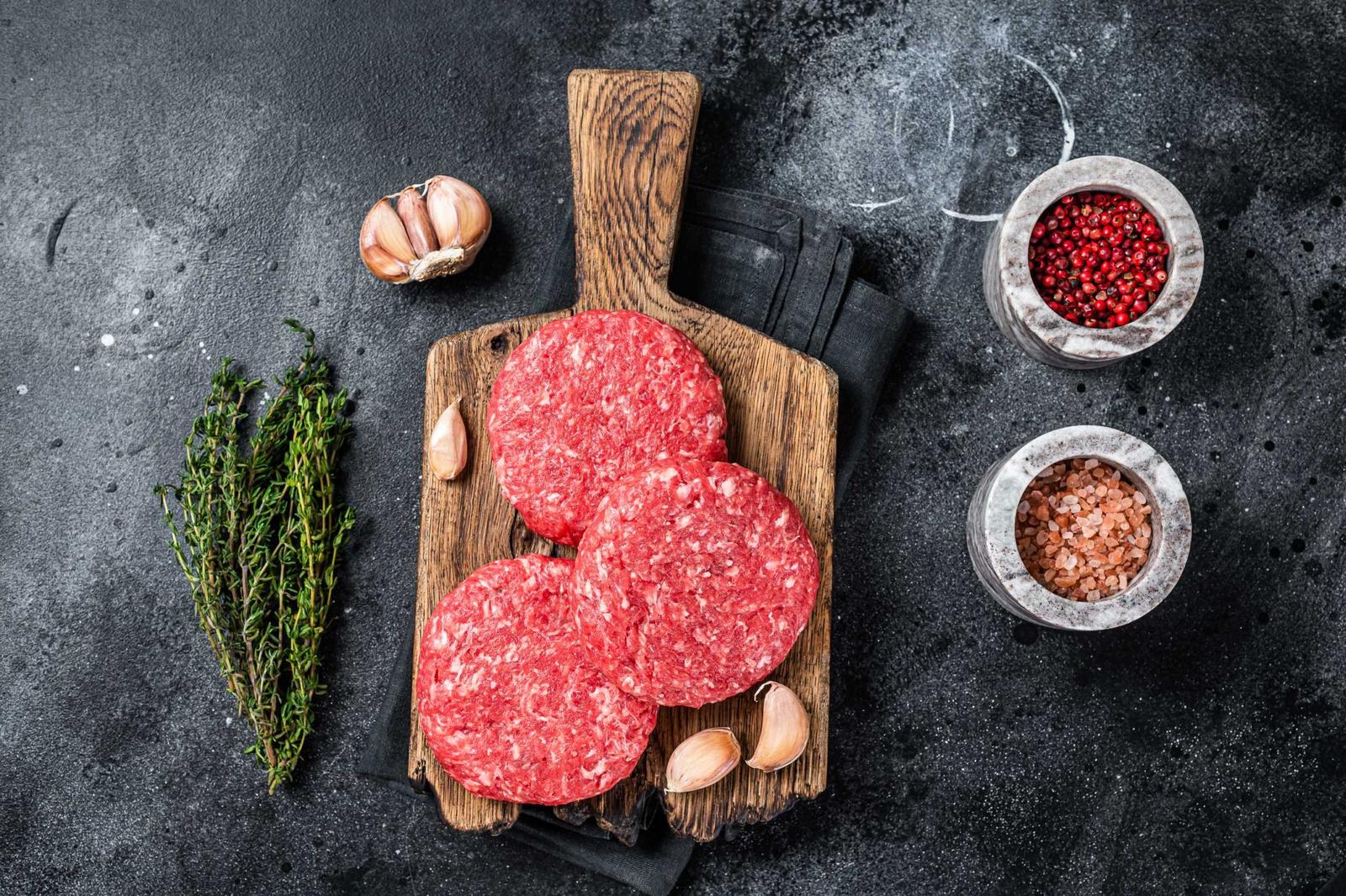 Glatt Kosher Prime Beef Burgers by Kosher Meat Store